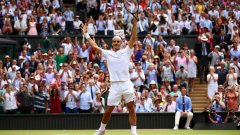 Федерер вече еднолично държи рекорда за най-много титли от Уимбълдън.