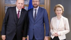 Реджеп Ердоган се срещна с председателите на Европейския съвет и Европейската комисия