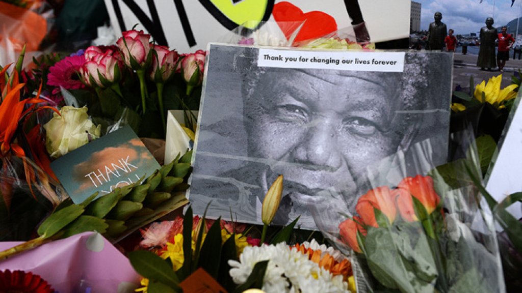 Late South African president Nelson Mandela death mourning