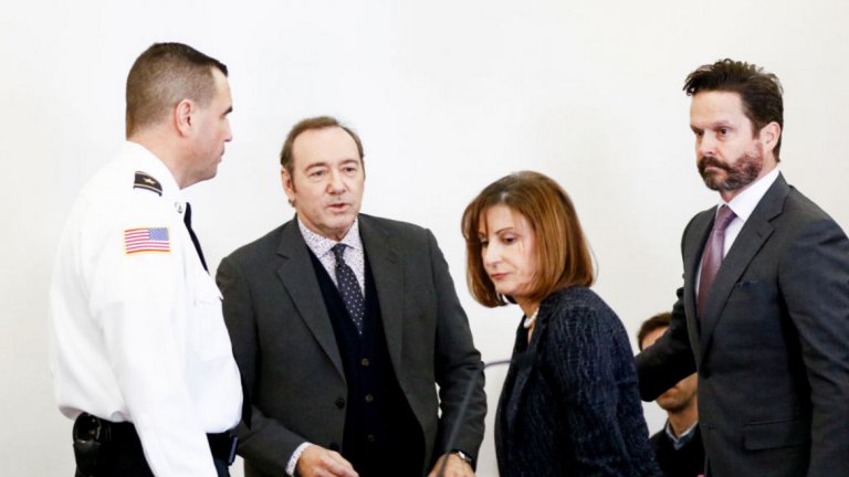 Кевин Спейси пледира "невинен" пред съда
