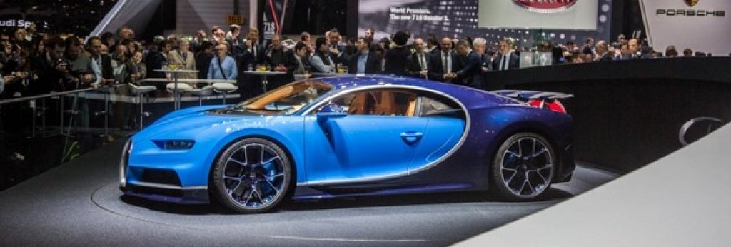 Bugatti Chiron дебютира в Женева