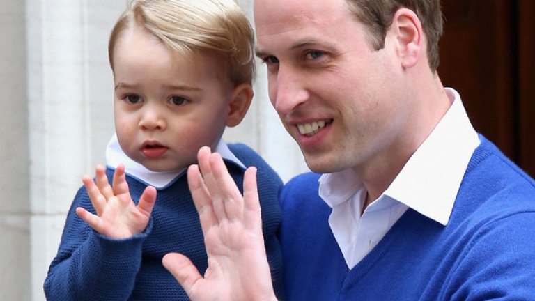 А принц Уилям изглежда като перфектния, спокоен, уверен, уравновесен и любящ баща - както за децата си, така и един ден за цялата нация. 