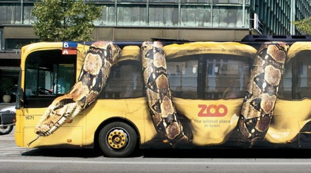 Шокираща реклама на зоопарк - типичен пример за "герила маркетинг"