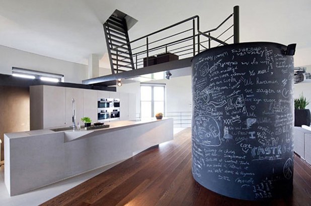 Old Water Tower Turned Into Modern Home, Belgium