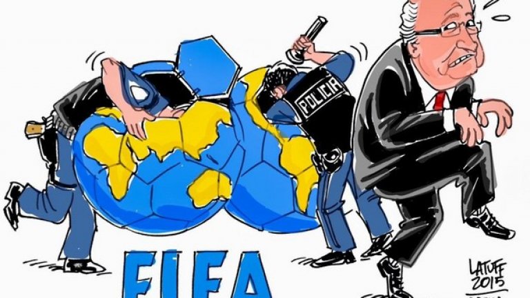 Арести във ФИФА? Не и за Блатер.