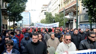 Протести гърция