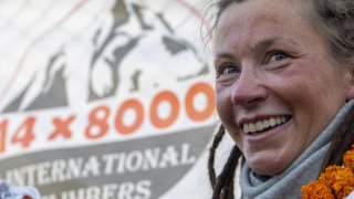 Кристин Харила би постижението на Нирмал Пурджа с 3 месеца