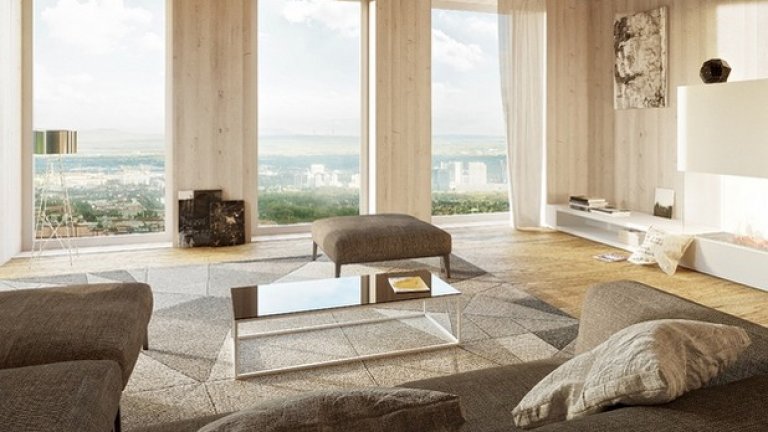 През хотелските стаи ще се разкрива панорама на австрийската столица