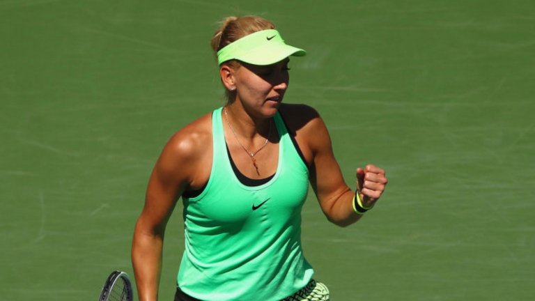 Веснина обърна Кузнецова след сет изоставане.