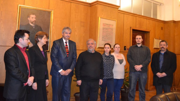 Новите попълнения в преподавателския състав на СУ бяха приветствани от ректора проф. Иван Илчев