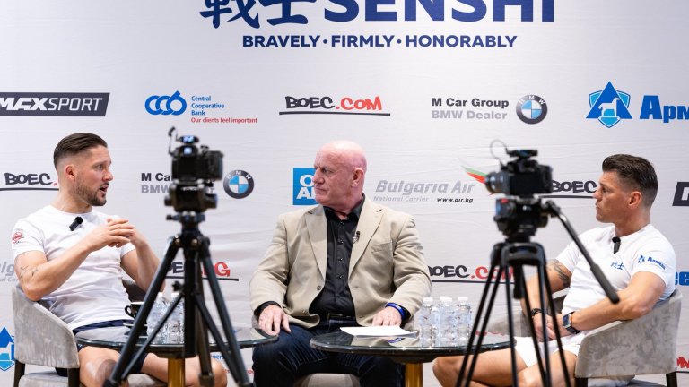 Анди Зауер и Алберт Краус с мастърклас на петия лагер с покани на SENSHI