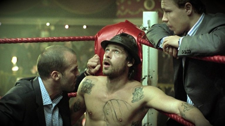 "Гепи" (Snatch, 2000)

Рамо до рамо с Бенисио дел Торо, Вини Джоунс и Джейсън Стейтъм и под ръководството на Гай Ричи, Пит играе комичната роля на ирландски циганин боксьор. Въпреки че тук той не е главният персонаж, изпълнението му е за отличен. 88.49 от 100 точки от Pretty Famous.