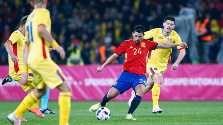 Румъния и Испания направиха 0:0 в контрола