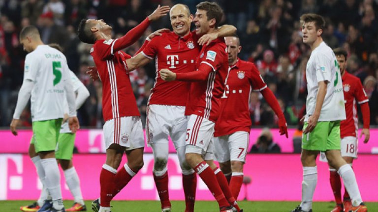 Робен даде началото на головата фиеста.