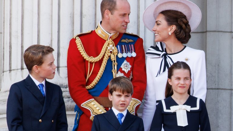 Кейт Мидълтън се завърна на парада за рождения ден на крал Чарлз (снимки)
