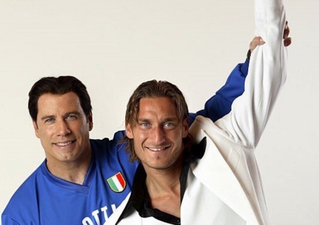Джон Траволта и Франческо Тоти си смениха екипите през 2005-а.