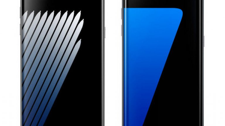 Най-желаният смартфон: Samsung Galaxy S7 Edge

S7 Edge е прекрасен телефон - ще го разберете, веднага щом го докоснете и усетите изкусителните извивки на екрана и солидната изработка от метал и стъкло. И не е само заради външния си вид - S7 Edge идва с фирмения процесор на Samsung Exynos и 4 GB RAM, благодарение на които телефонът работи перфектно. 

Ако търсите нещо още по-добро - не пропускайте да разгледате и чисто новия фаблет Samsung Note 7 (вляво), който има почти всички качества на S7 Edge, в комбинация със стилус и скенер за ирисово разпознаване. 
