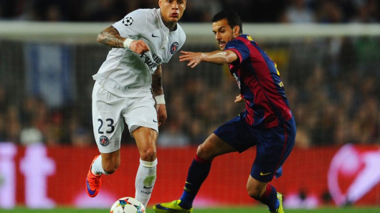 Централен защитник: Маркиньос (ПСЖ)