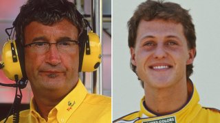 Шумахер излъга Еди Джордан, за да получи шанс във Формула 1, а първото му състезание продължи 500 метра