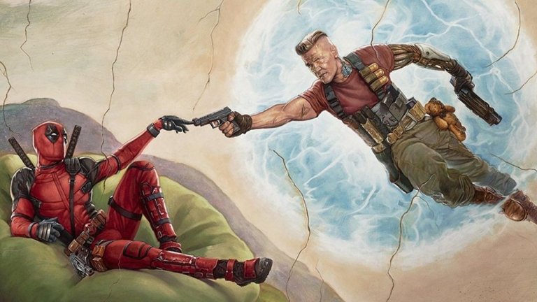 Джош Бролин като Кейбъл Deadpool 2 (2018)

По-малко от месец след Infinity War в кината се появи Deadpool 2, в който Бролин също играе комиксов герой - мутантът Кейбъл. Тук поне се вижда лицето му, а единственото CGI нещо по него са светещото му око и металната му ръка. Ах...
