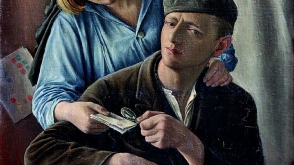 François_Barraud_-_Le_Philatéliste