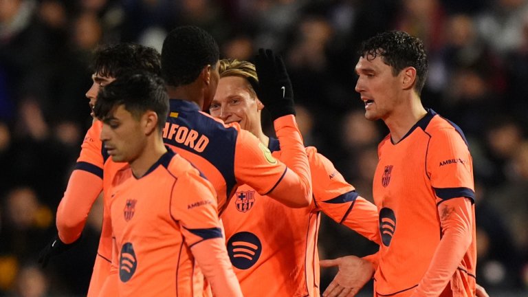 Барса се измъчи срещу смелчаци от трета дивизия