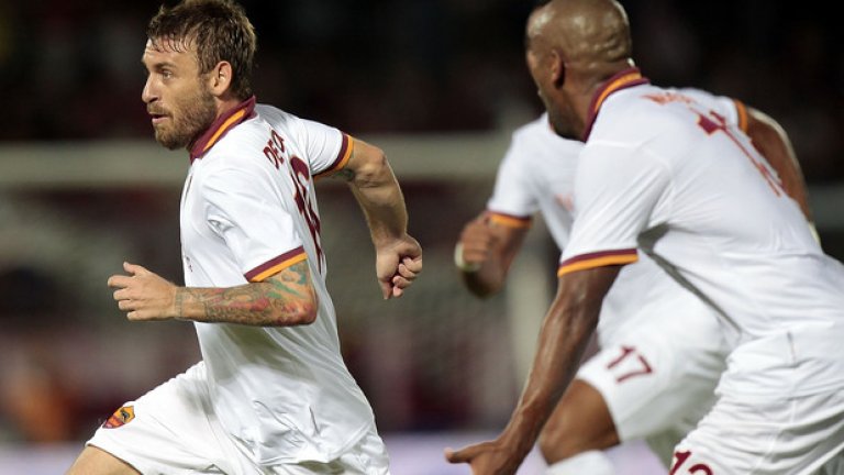 1 – Първият отбелязан гол от Рома при Руди Гарсия е дело на Даниеле Де Роси при победата с 2:0 над Ливорно на старта на сезон 2013/14.