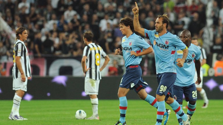 Болоня изненада Ювентус пред собствените му тифози