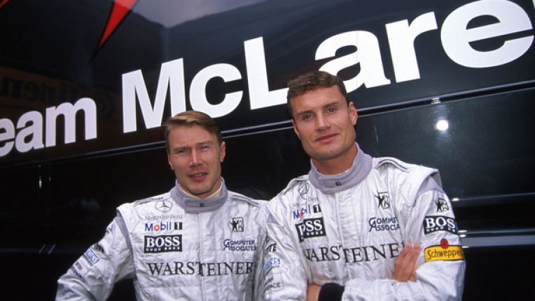 Звездите на McLaren: Мика Хакинен и Дейвид Култард
