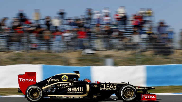 Lotus се оттегли от тестовете заради проблеми с новата кола