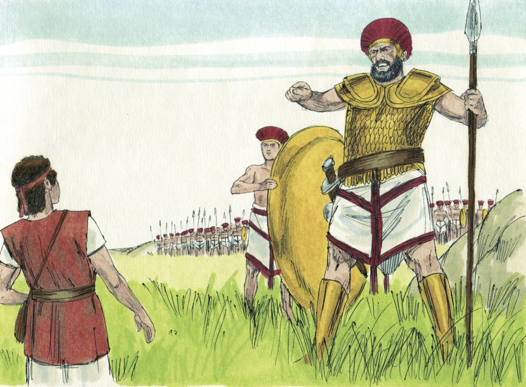 David and Goliath