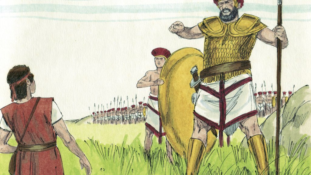 David and Goliath