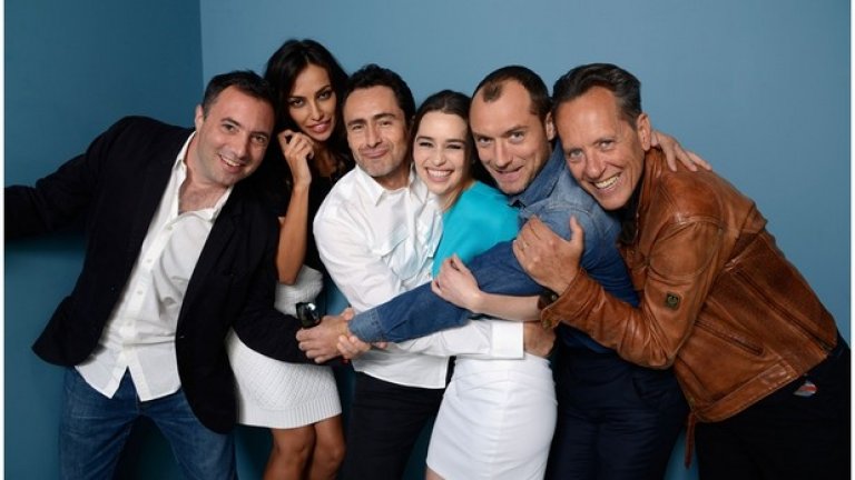 На Toronto Film Festival с екипа на филма Dom Hemingway