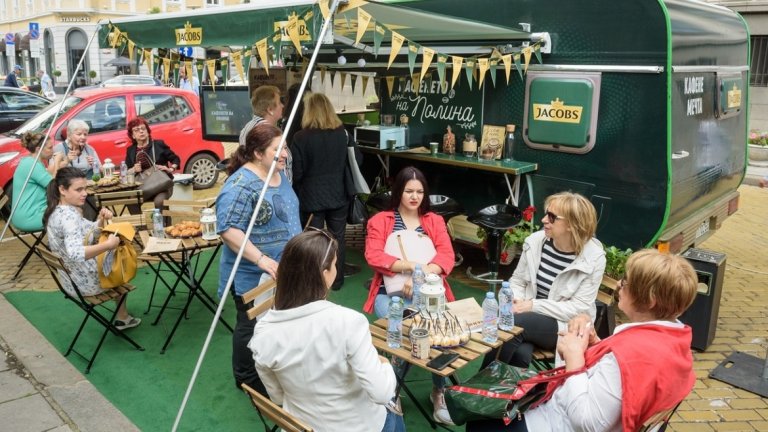 Jacobs отвори първото си "Кафене-мечта"