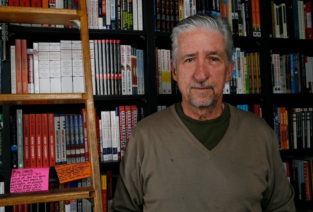 Tom Hayden Portrait Session And Book Signing At Book Souo