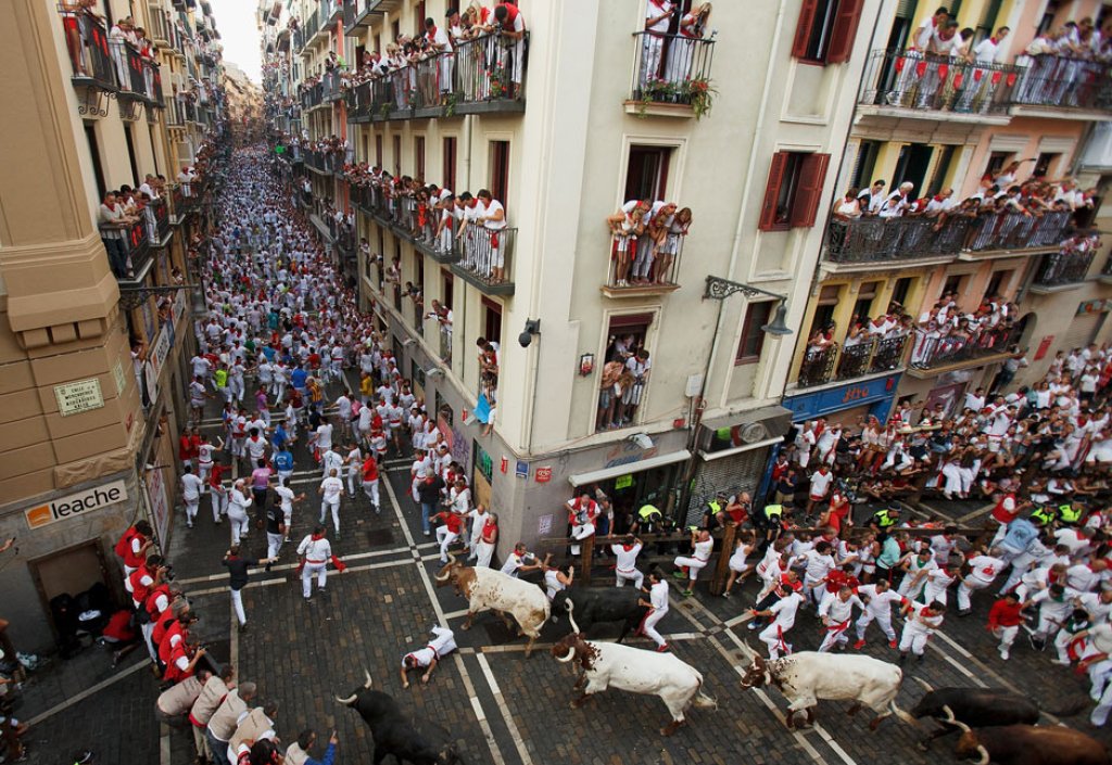 San Fermin Running of the Bulls 2015 - Day 2