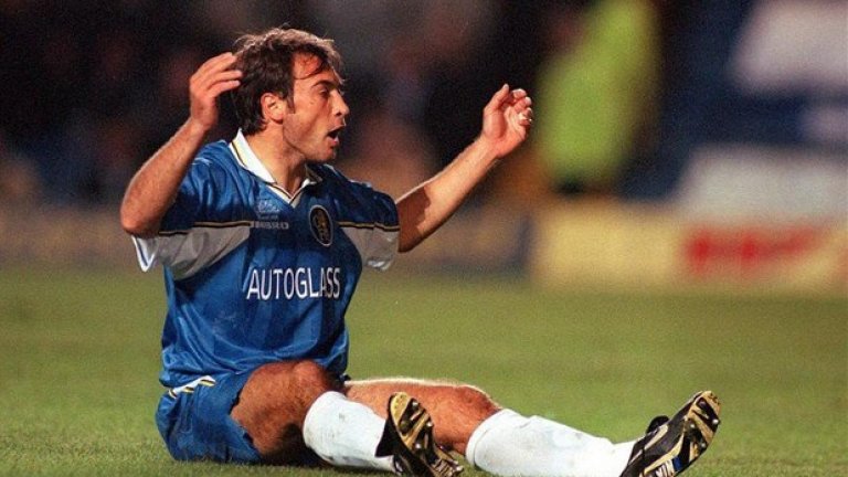 Пиерлуиджи Казираги, 15 мача и 1 гол за Челси
Казираги дойде в Челси от Лацио през 1998-а. В Италия бе със статут на добър голмайстор, но на Острова не му провървя. Единственото му попадение бе срещу Ливърпул. След това претърпя тежка контузия и през 2002-а договорът му бе анулиран.