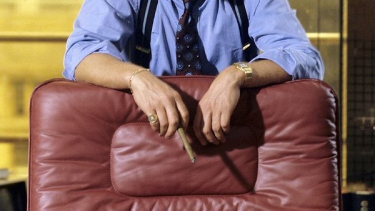 Гордън Геко от "Уолстрийт" (изигран от Майкъл Дъглъс) е любимият образ на бял злодей - финансов спекулант