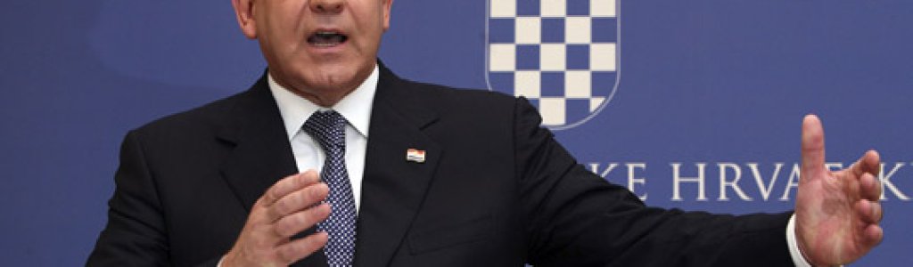 Ivo Sanader ostavka 010709