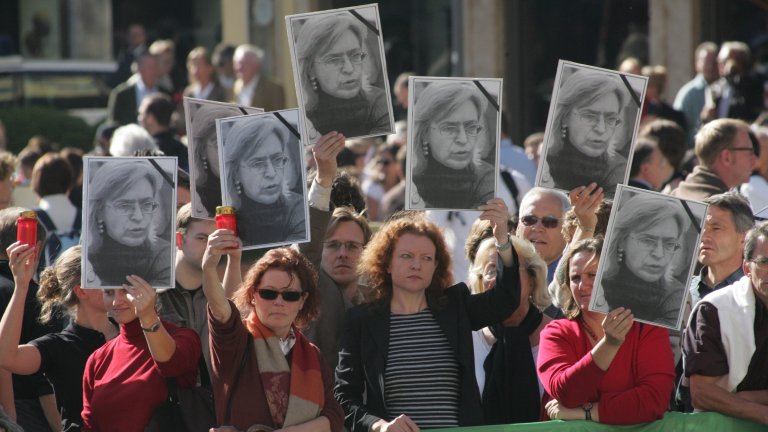 И до днес не се знае кой е поръчал убийството на журналиста Анна Политковская