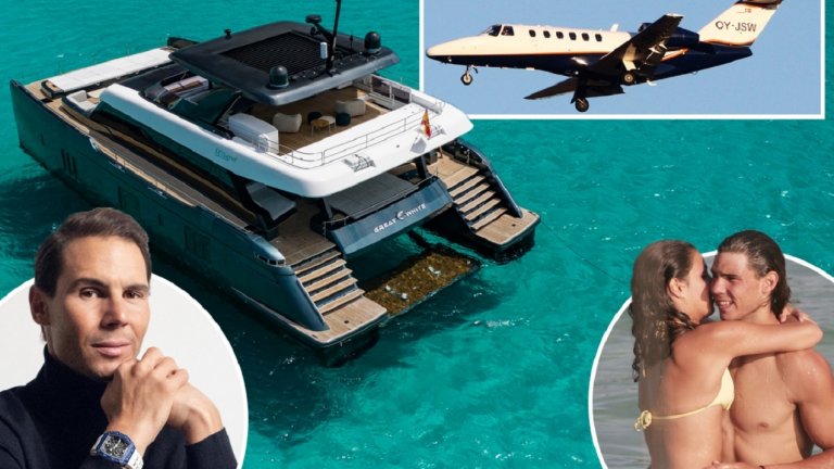 Луксозният живот на Рафа Надал: Имение в Майорка, частен самолет и яхта за 5 милиона