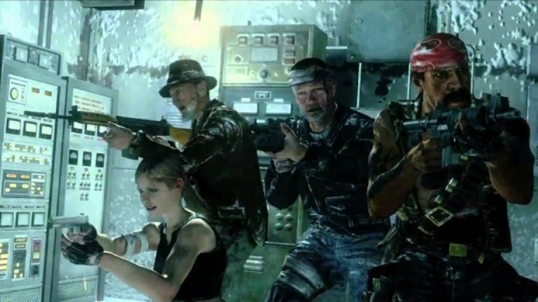 Call of Duty: Black Ops - Escalation DLC - Робърт Енглунд, Сара Мишел Гелар, Майкъл Рукър и Дани Трехо
 
През 2011 г. хитовият шутър Call of Duty: Black Ops получи истинска инжекция от зведни гласове и лица за новия си пакет допълнително съдържание. Мисията Call of the Dead, която беше част от DLC-то Escalation, е озвучена с гласовете на няколко популярни холивудски актьори. Робърт Енглунд от „Кошмари на Елм Стрийт”, сладката Сара Мишел Гелар („Бъфи, убийцата на вампири”), ветеранът Майкъл Рукър („Живите мъртви”) и небезизвестният Дани Трехо („Мачете” и още безброй филми). Техните лица също бяха пресъздадени за героите от мисията.

Но това не е всичко. Защото не кой да е, а големият режисьор и хорър легенда Джордж Ромеро също се появи в играта - при това като самия себе си.
