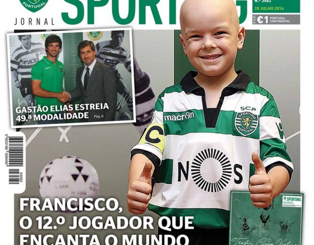 Франсиско стана част от кампанията за 12-ия играч на Спортинг