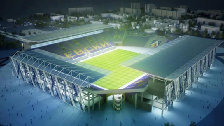 Така ще изглежда новият стадион на Левски