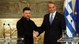 Гърция е първата страна по пътя на украинския президент при обиколката му в Европа
