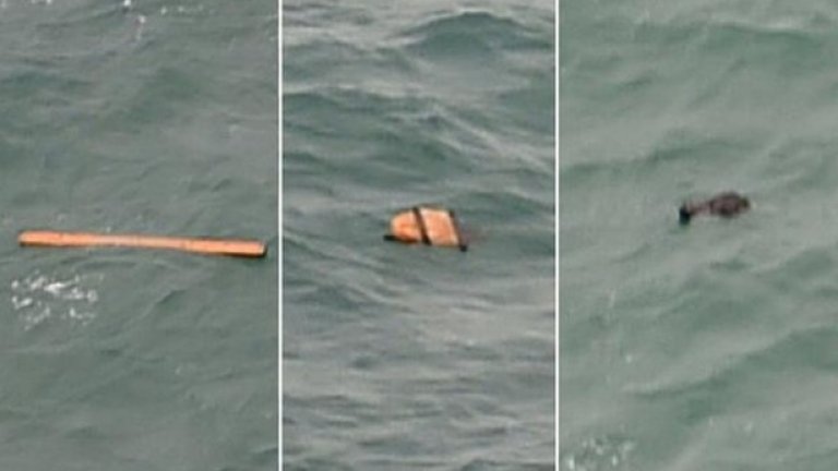 Намерени са десетина плаващи отломки и няколко тела в зоната за търсене на изчезналия самолет в Яванско море.