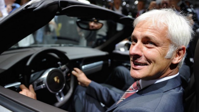 Шефът на Porsche Матиас Мюлер е спряган за поста на Винтеркорн