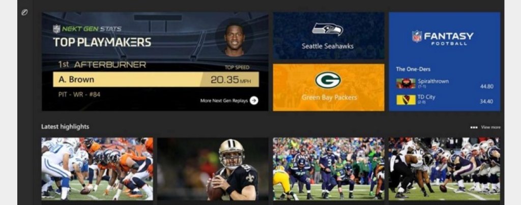 5. NFL on Windows – американският футбол няма чак толкова фенове у нас, но малкото му фенове със сигурност биха харесали приложението.