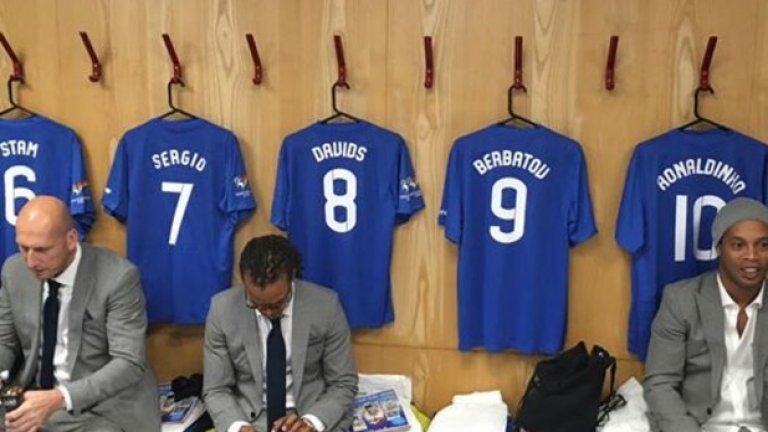 Бербатов пак вкара на "Олд Трафорд" пред Моу и Пеле