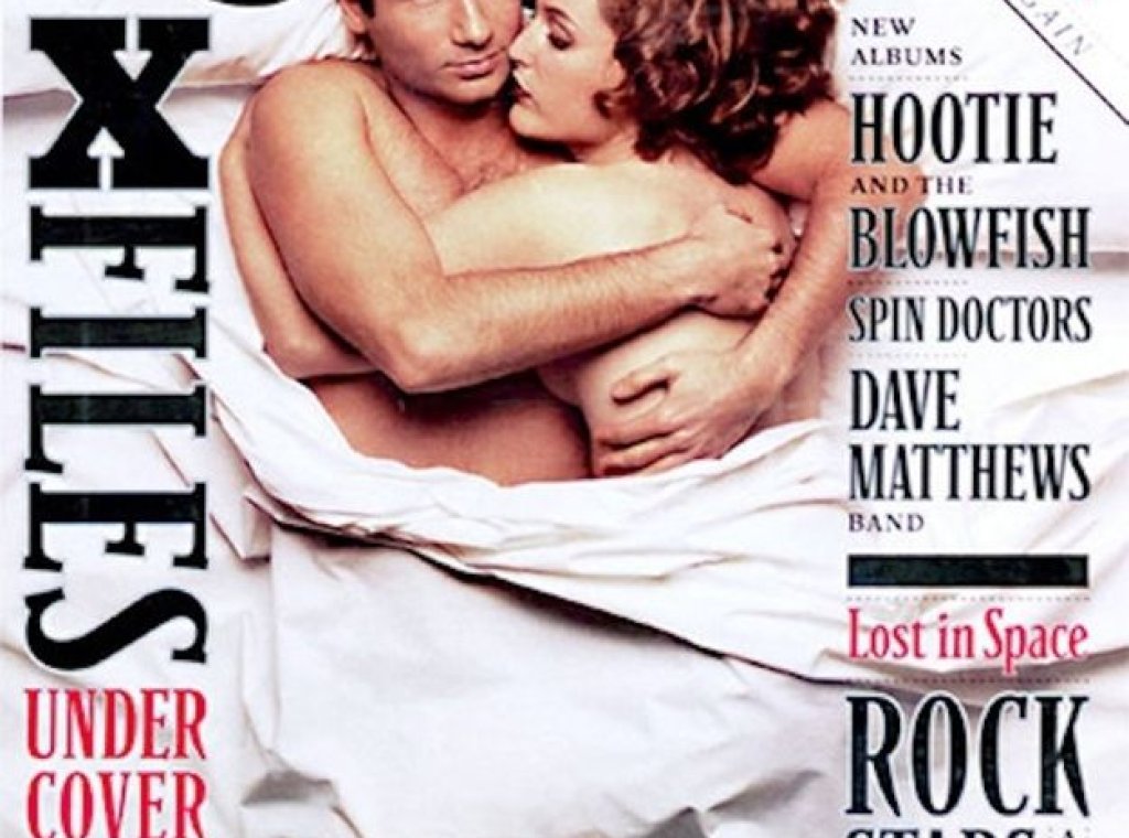 Дейвид Духовни и Джилиън Андерсън – Rolling Stone